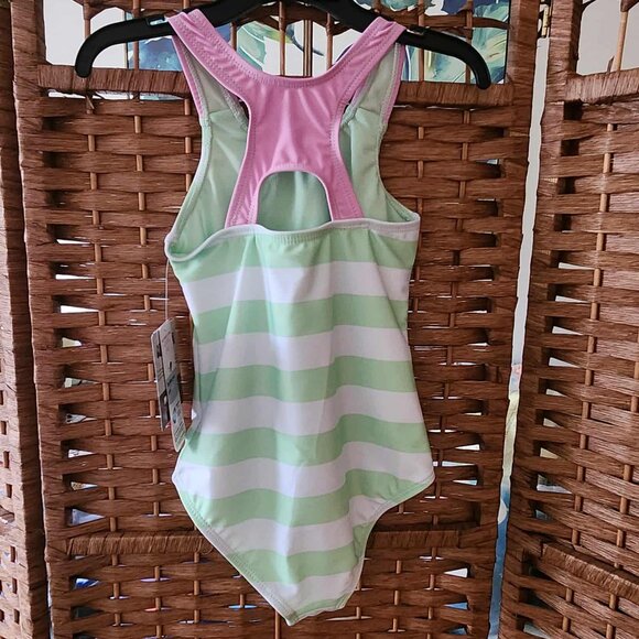 Minecraft Girls One Piece Swimsuit - Size XS 4/5 - NWT - Picture 3 of 3